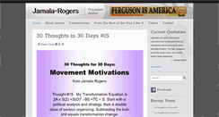 Desktop Screenshot of jamalarogers.com